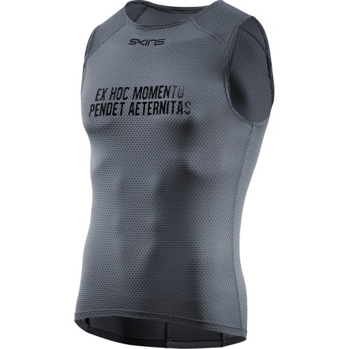 Productfoto van SKINS CYCLE Baselayer zonder Mouwen Heren - Charcoal