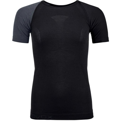 Productfoto van Ortovox 120 COMP Light Dames-onderhemd met korte mouwen - black raven