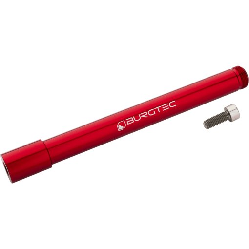Foto de Burgtec Eje Pasante - delante | 15x110mm Boost | 134mm | para Öhlins RXF36/38 - race red