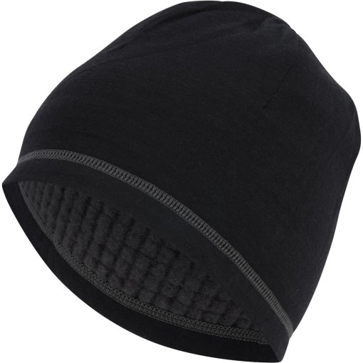 Productfoto van Lundhags Core Merino Gebreide beanie - Charcoal 890