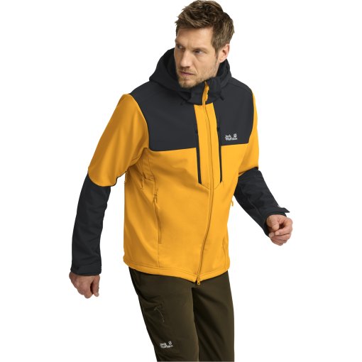 Picture of Jack Wolfskin Jasper Jacket Men - burly yellow JW