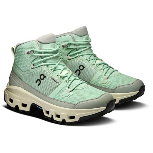 Foto de On Botas Senderismo Mujer - Cloudrock Mid Waterproof - Mineral | Aloe