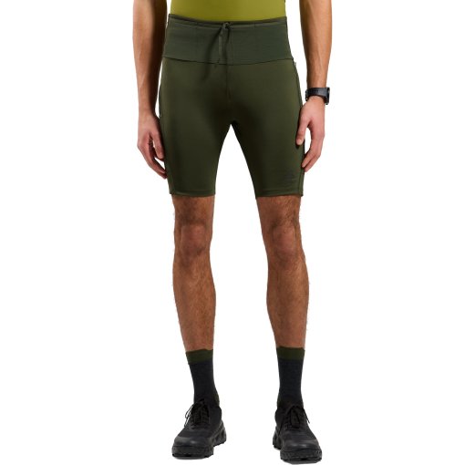 Picture of Odlo X-Alp Cargo Trail Running Short Tights Men - deep depths
