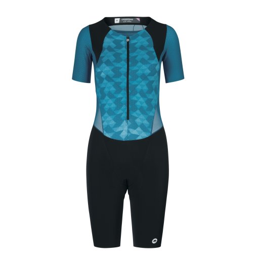 Produktbild von Assos TRIATOR Kurzarm-Speedsuit Damen - adamant blue