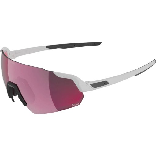 Photo produit de Alpina Turbo Air Q-Lite Lunettes - white gloss/pink mirror