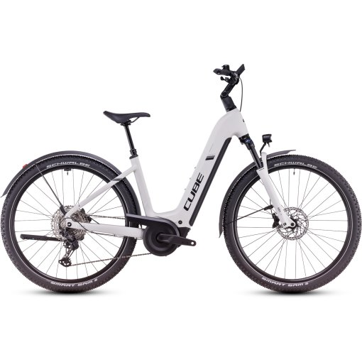 Immagine prodotto da CUBE Bicicletta Elettrica Easy Entry - NURIDE HYBRID EXC 800 Allroad - 2025 - cotton / silver