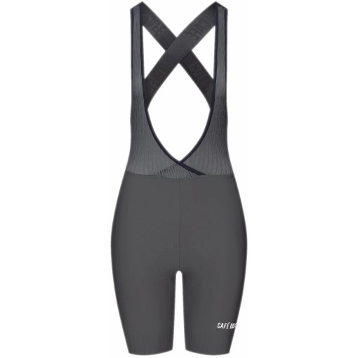 Photo produit de Café du Cycliste Cuissard à Bretelles Court Cycliste Femme - Graziella - anthracite