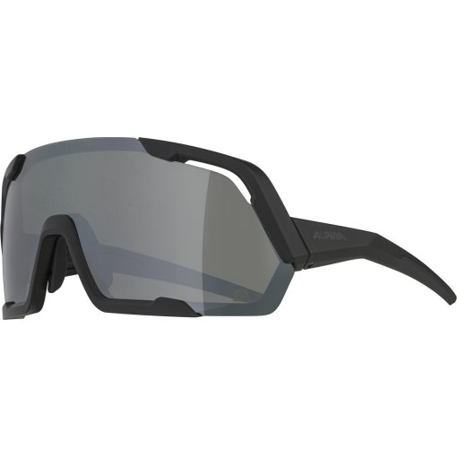 Foto de Alpina Rocket Q-Lite Gafas - black matt/mirror silver