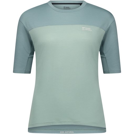Foto de Mons Royale Maillot Ciclismo de Manga Corta Mujer - Diversion Merino - dew / desert sage