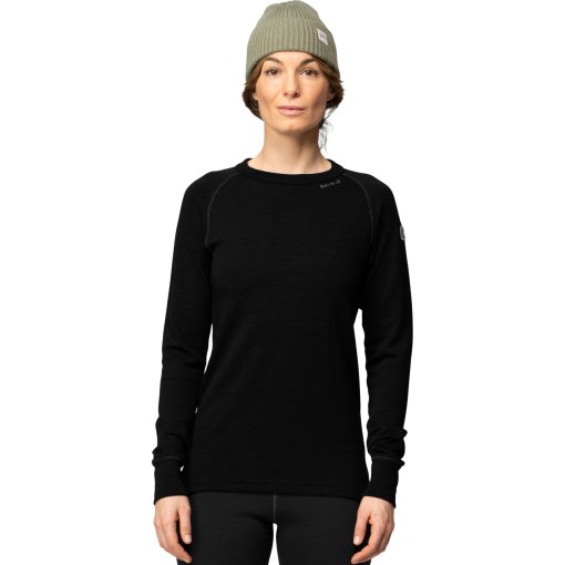 Immagine prodotto da Devold Maglia a Maniche Lunghe Donna - Expedition Merino 235 - 950 Nero