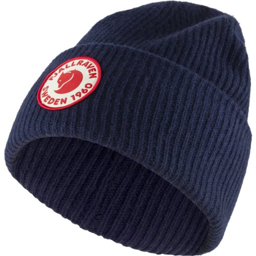 Produktbild von Fjällräven 1960 Logo Strickmütze - dark navy