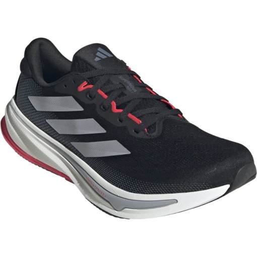 Foto de adidas Zapatillas de correr Hombre - Supernova Rise 2 - core black/halo silver/lucid red JQ7699