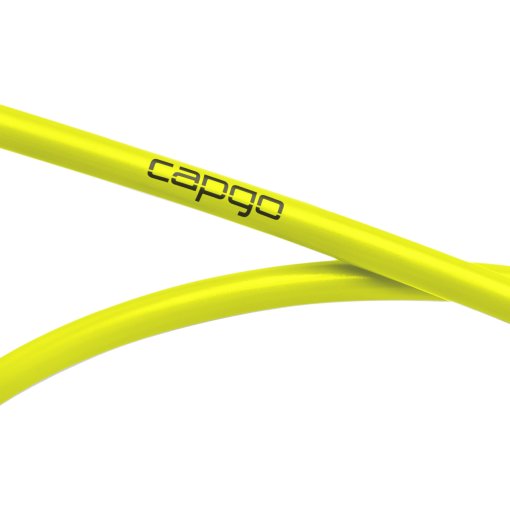Immagine prodotto da capgo Guaina di Cavo di Freno - Blue Line | 5mm | PTFE - giallo neon | 3000mm