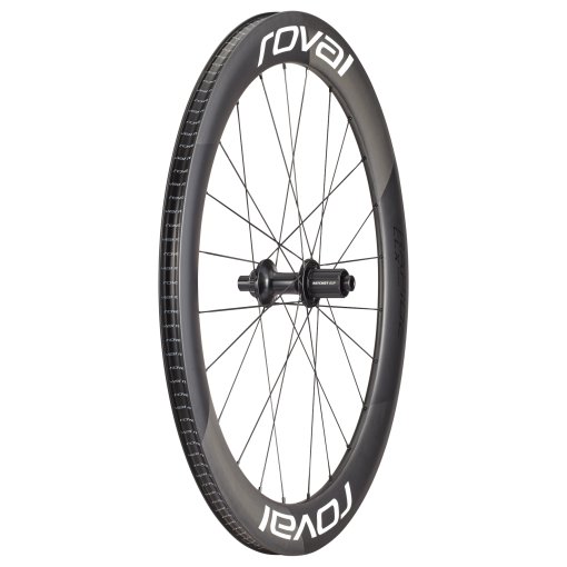 Immagine prodotto da Specialized Rapide CLX II Ruota Posteriore - 700C | Tubeless | Centerlock - 12x142mm - Satin Carbon / Gloss White