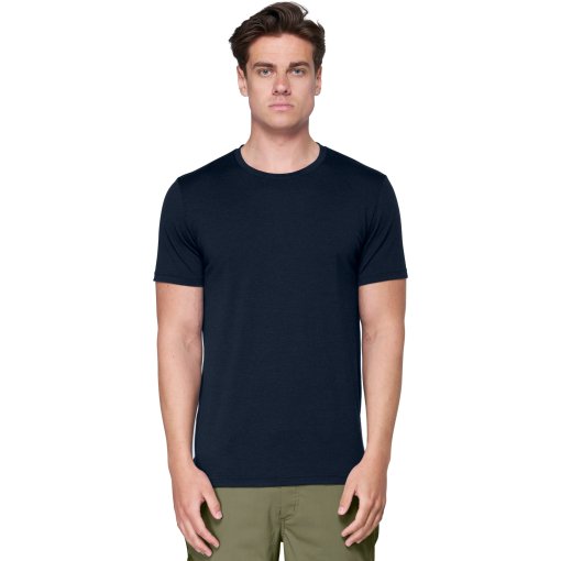 Productfoto van Devold Classic T-shirt voor heren - 284A Ink