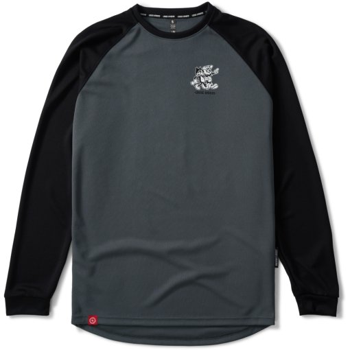 Immagine prodotto da Loose Riders Maglia a Maniche Lunghe Uomo - Grip It! - Beer Now Grey