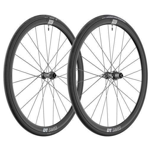 Immagine prodotto da DT Swiss | Continental Sistema a Ruota WTS - Set A 1800 SPLINE 30 + Copertone Pieghevole Aero 111 / GP 5000 S - 28&quot; | 12x100/12x142mm - HG-L