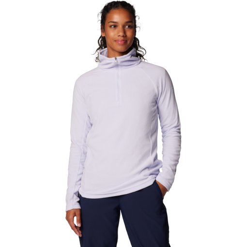 Immagine prodotto da Columbia Maglia a Maniche Lunghe Donna - Glacial IV Half Zip - Snowdrift