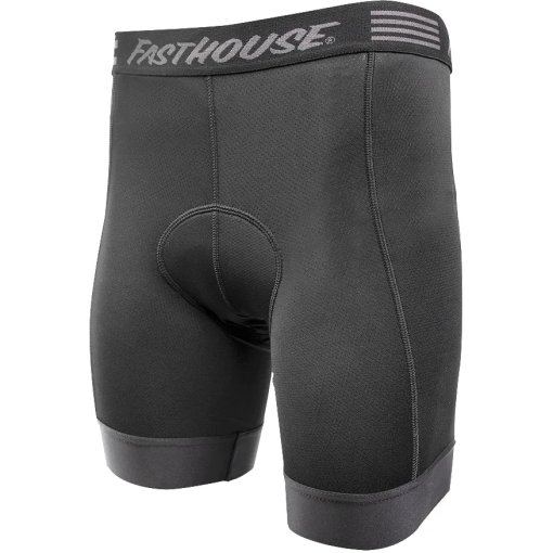 Immagine prodotto da Fasthouse Pantaloni Interni da Ciclismo Corti Adolescenti - Trail Liner - Nero
