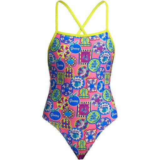 Produktbild von Funkita Tie Me Tight Eco Badeanzug Damen - Zesty Besty