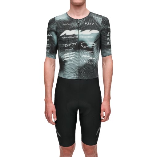 Photo produit de MAAP Beta II Pro Aero Combinaison de cyclisme sur route pour hommes - spectra/black