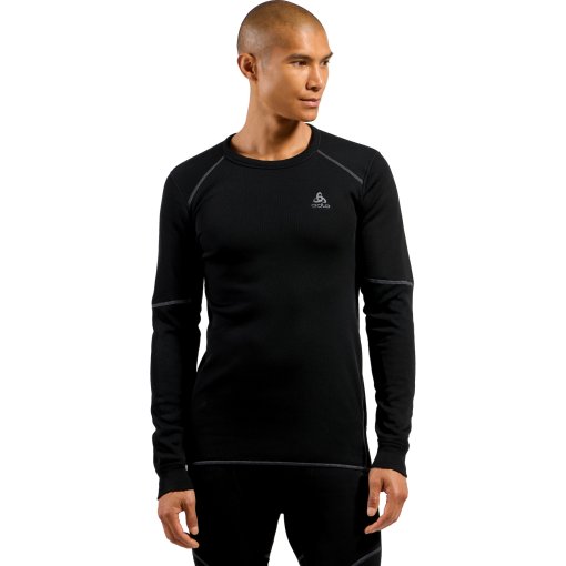 Foto de Odlo Camiseta Interior Manga Larga Hombre - Active X-Warm - negro