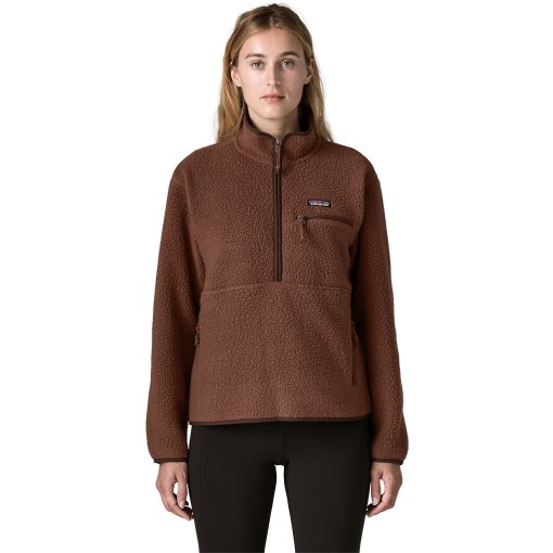 Produktbild von Patagonia Retro Pile Marsupial Fleecepullover Damen - Berm Brown