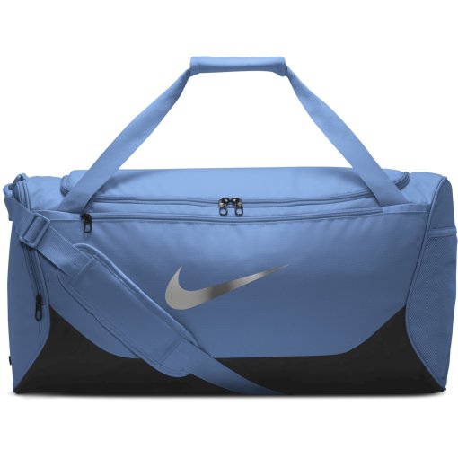 Picture of Nike Brasilia Medium Duffle Bag 60L - indigo storm/black/reflect silver IB4392-459