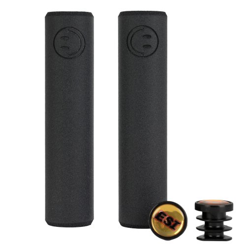 Productfoto van ESI Grips Chunky Handvatten - Signature Series - Smiley Face Black