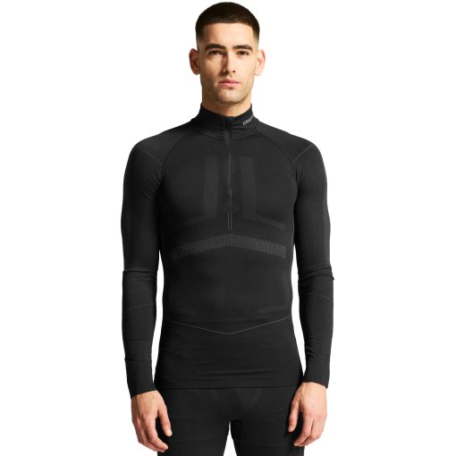 Immagine prodotto da CRAFT Canottiera a Maniche Lunghe Uomo - Active Intensity Zip - Black/Asphalt