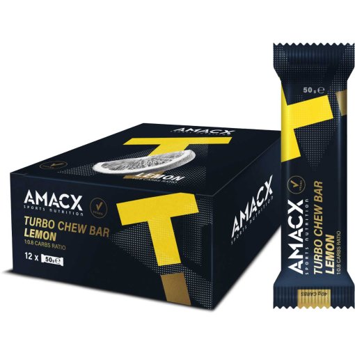 Foto de Amacx Barrita Energética Masticable - Turbo Chew Bar - 12x50g