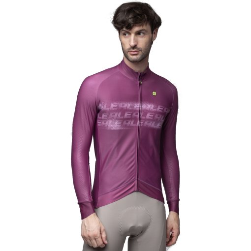 Photo produit de Alé PR-E Identity Maillot à manches longues pour hommes - prune