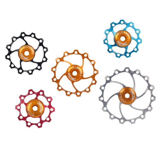 Productfoto van KCNC Jockey Wheels Aluminium with Ceramic Bearing - verschillende kleuren