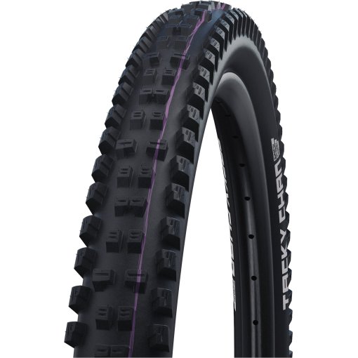Immagine prodotto da Schwalbe Pneumatico Pieghevole - Tacky Chan - Evolution | Addix Ultra Soft | Super Downhill | TLEasy - ECE-R75 - 27.5x2.40&quot; | Black