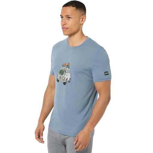 Foto de SUPER.NATURAL Camiseta Hombre - Carski - Flint Stone/Various