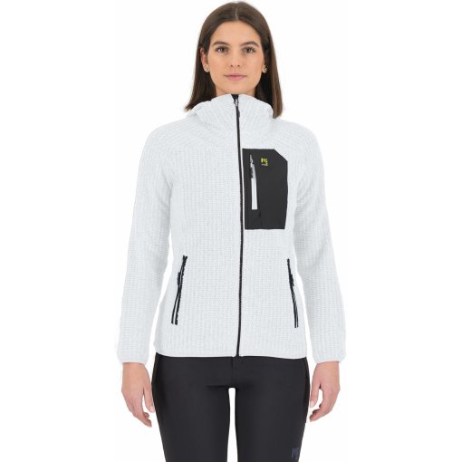 Foto de Karpos Chaqueta Polar Mujer - Rocchetta Evo Hoodie - bright white/black