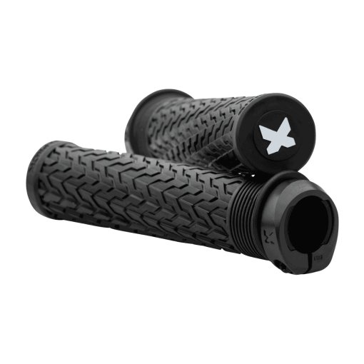 Productfoto van Sixpack S-TRIX CF Lock-On Bar Grips - black/dark Carbon