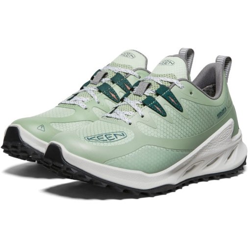 Foto de KEEN Zapatillas Senderismo Mujer - Zionic Waterproof - Desert Sage/Ember Glow