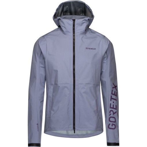 Foto de GOREWEAR Lupra 2.0 GORE-TEX Logo Chaqueta con capucha Hombre - amethyst grey / purple indigo DFDE