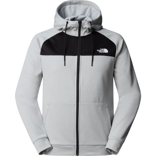 Foto de The North Face Chaqueta Polar con Capucha Hombre - Reaxion - High Rise Grey Light Heather/TNF Black