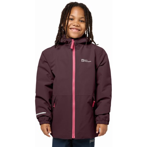 Foto de Jack Wolfskin Chaqueta Niño - Snowy Days - boysenberry/pink