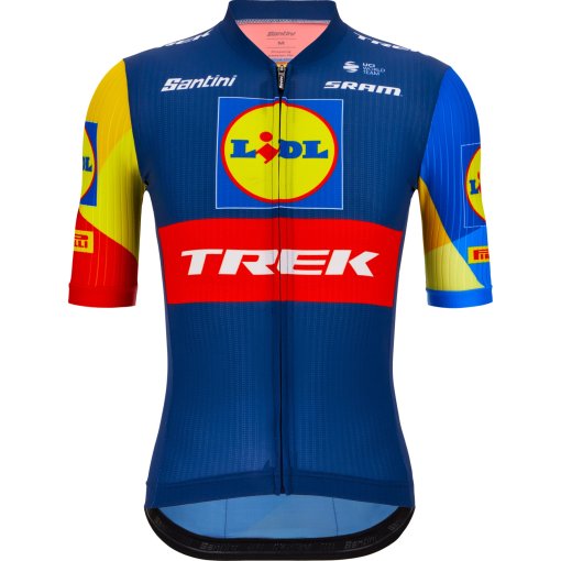 Immagine prodotto da Santini Maglia a Maniche Corte Uomo - Team Lidl-Trek 2024 RE94475C24LT - print