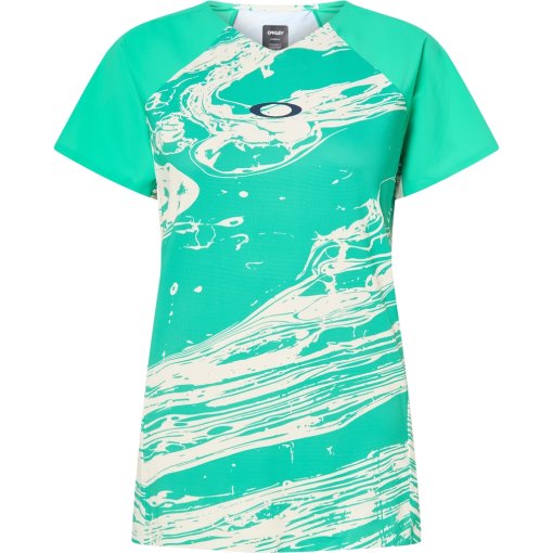 Foto de Oakley Maillot de Manga Corta Mujer - Seeker Airline - Duality Swirl Wh/Mt