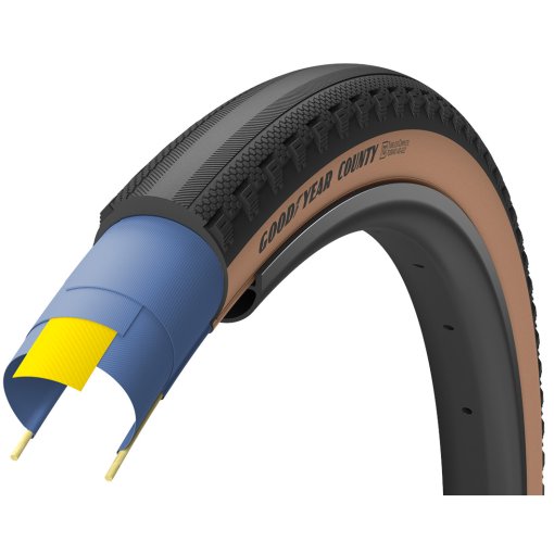 Immagine prodotto da Goodyear Pneumatico Pieghevole - County Ultimate - Tubeless Complete - 35-622 - nero/marrone