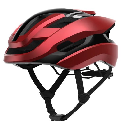 Produktbild von Lumos Ultra Fly Pro MIPS Helm + Firefly Helmlicht - Daredevil Red