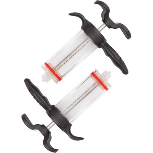 Immagine prodotto da Jagwire Elite Siringhe di Ricambio per Kit di Sgonfiaggio | Olio Minerale - Sigilli rossi