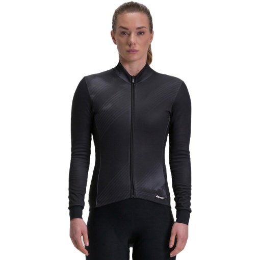 Photo produit de Santini Maillot Manches Longues Femme - Pure Dye 4W216175PUREDYE - black