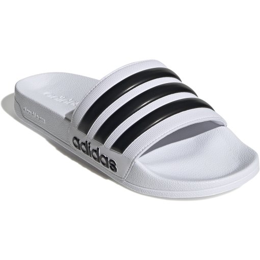 Produktbild von adidas Shower Adilette Badeschuhe - footwear white/core black/footwear white GZ5921