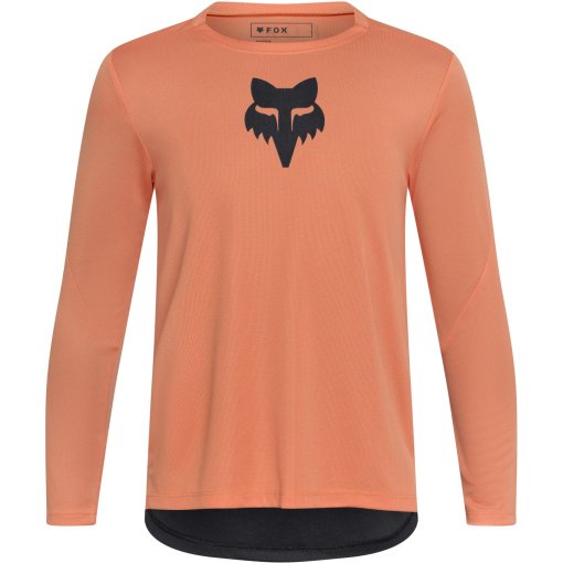 Immagine prodotto da FOX Maglia a Maniche Lunghe MTB Bambini - Ranger Fox Head - coral
