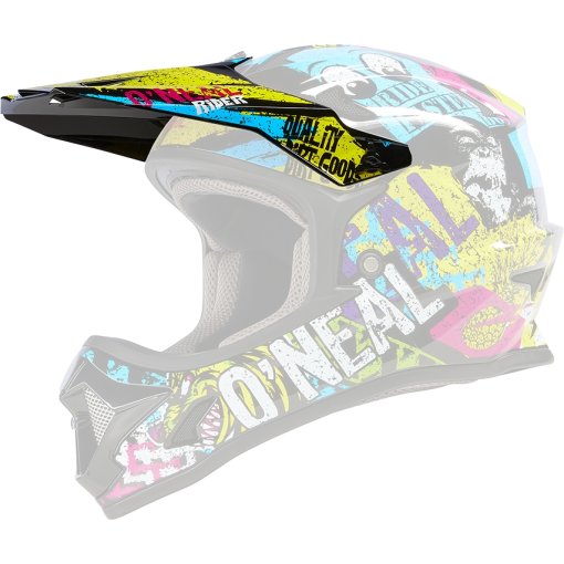 Productfoto van O&#039;Neal Sonus Youth Helm - Vizier - RIOT V.25 multi